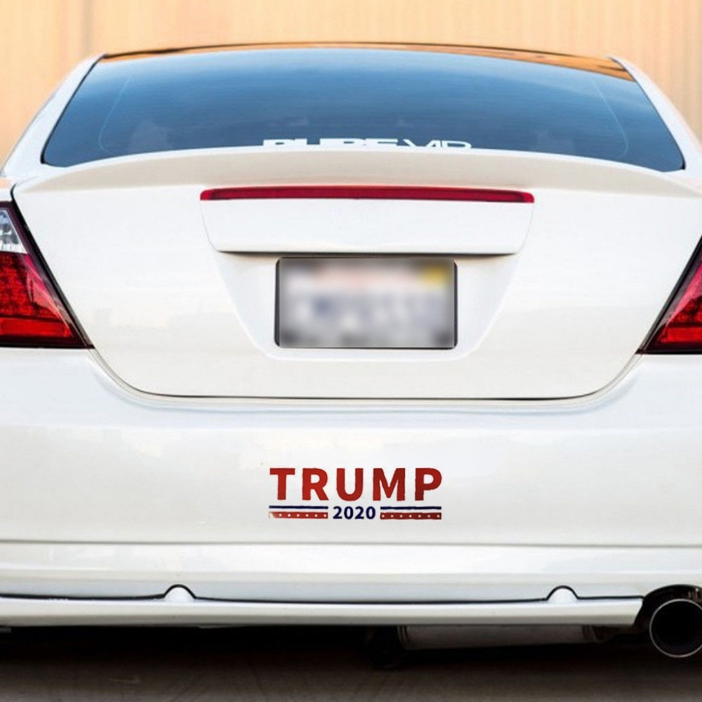 *new* White MAGA hat + trump sticker - Picture 4 of 5
